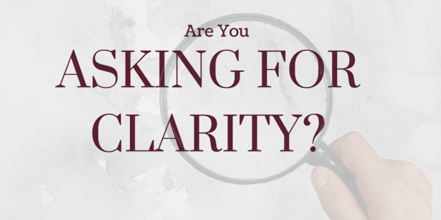 Are You Asking for Clarity?