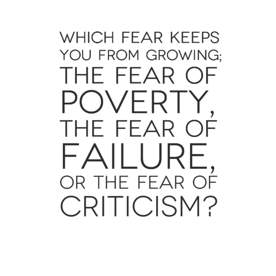 How to Manage Fear in Business
